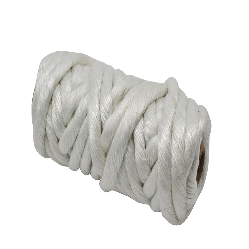 Glass fiber twisted rope